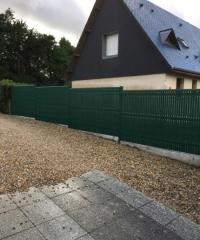 Réalisation d'une cloture alu 76430 Saint-Romain-de-Colbosc